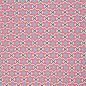 Preview: Baumwollcanvas Rocha Retro Blumen pink/naturweiß by Swafing